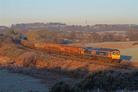 66 770 Working 6Z29 TROSTRE WORKS GBRF EAST USK BRANCH Flickr