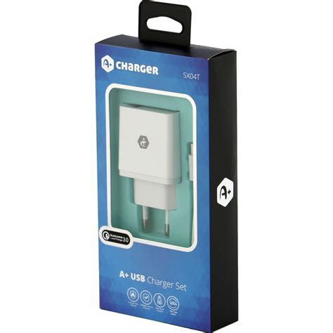 Set Incarcator Retea A Usb Quick Charge W Cablu In Si