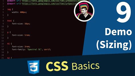 Css Tutorial Sizes Absolute And Relative Demo Youtube