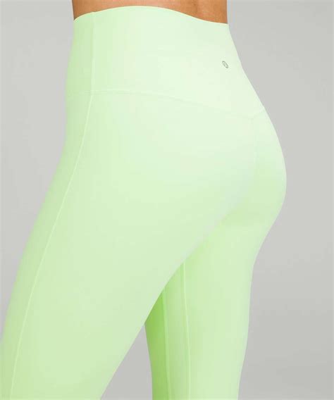 Lululemon Align High Rise Crop 17 Faded Zap Lulu Fanatics