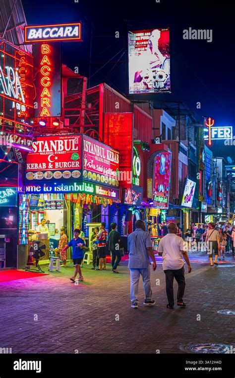 thailand chonburi province pattaya walking street red light