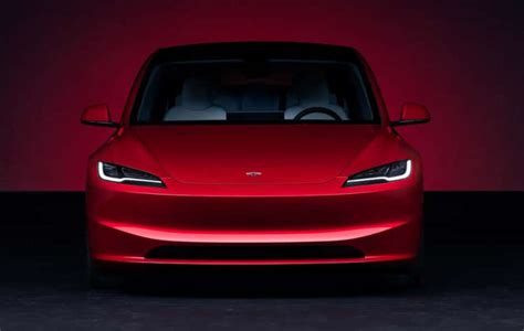 Updated Tesla Model Highland Front Head On Paul Tan S Automotive News