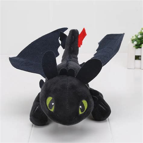 23cm How to Train Your Dragon plush toys Toothless soft stuffed doll ...