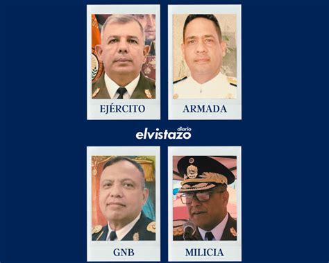 Maduro Hizo Cuatro Cambios En El Alto Mando Militar Diario El Vistazo