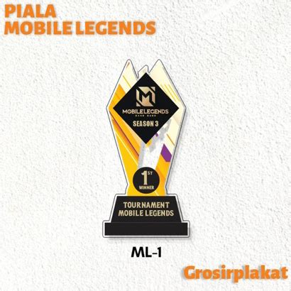 Jual Piala Mobile Legend Trophy Mobile Legend Kejuaraan Mobile Legend