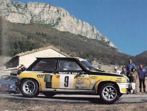 Luimartins Ragnotti Andrie Renault 5 Turbo Monte Carlo Rally 1981