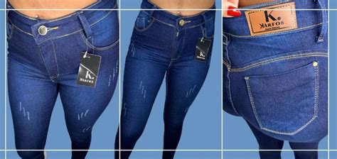 Cal A Jeans Feminina Premium Modela Levanta Bumbum Cintura Alta Skinny