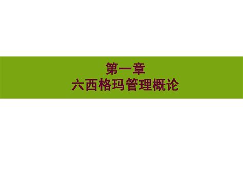 2015年六西格玛黑带考试培训辅导 Word文档在线阅读与下载 无忧文档