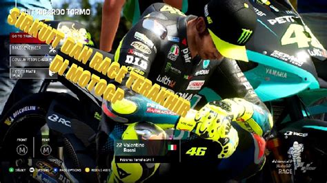 RACE TERAKHIR VALENTINO ROSSI DI MOTOGP MOTOGP21 GAMEPLAY