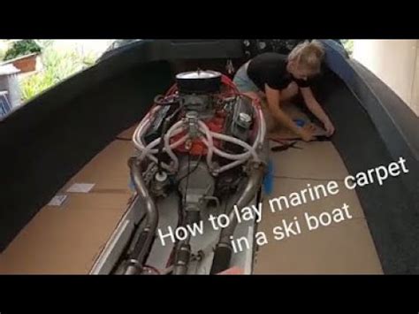 Get Your Boat Ready For Summer Marine Carpet Installation YouTube