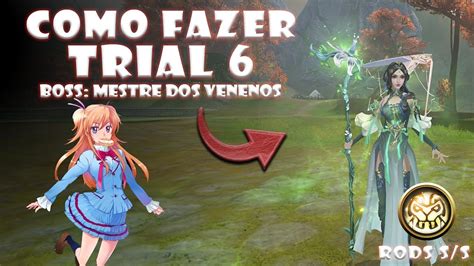 Como Fazer A Nova Trial Sala 6 BOSS Mestre Dos Venenos YouTube