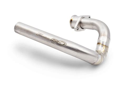 S Titanium Front Pipe Honda Rtl Trial Enduro Direct