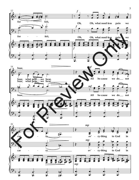 What A Friend We Have In Jesus Satb By Ch Jw Pepper Sheet Music