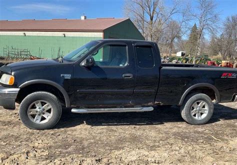 2002 Ford F 150 Ext Cab Regular Bed 54l Triton V8 4x4 Auto Pw Pl 225981 Miles