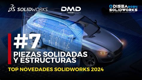 NOVEDADES SOLIDWORKS 2024 07 PIEZAS SOLDADAS Y ESTRUCTURAS YouTube