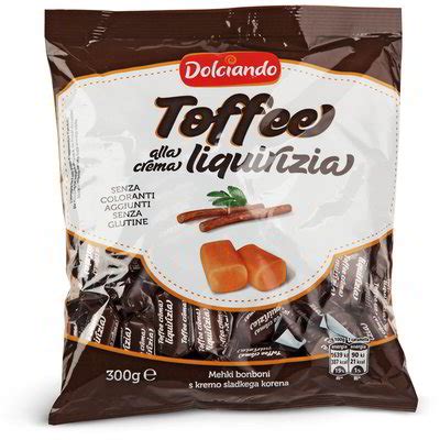 Caramelle Toffee Alla Crema Liquirizia Dolciando Eurospin Spesa Online