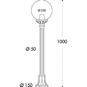 GLOBO MIZAR G250 LED Streetlight Outdoor Streetlight FUMAGALLI E27 CCT