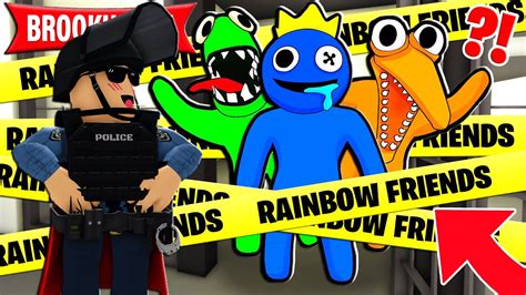 LAMI VERHAFTET Alle RAINBOW FRIENDS In BROOKHAVEN Roblox Brookhaven