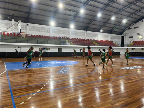 Sampaio Basquete Realiza Treino Para O Jogo Contra O Blumenau Lbf Ge