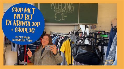 Shop Met Mij Bij De Kringloop Op Zoek Naar Kleur Goedkope Kleding