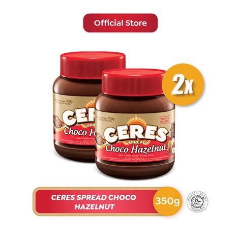 Jual Ceres Spread Choco Hazelnut Spread 350 G X 2 Pcs Shopee Indonesia