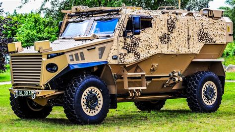 Force Protection Ocelot Vehicles In Fort George British Army Youtube