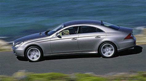 View The Latest First Drive Review Of The 2006 Mercedes Benz Cls500 And Cls55 Amg Find Pictures