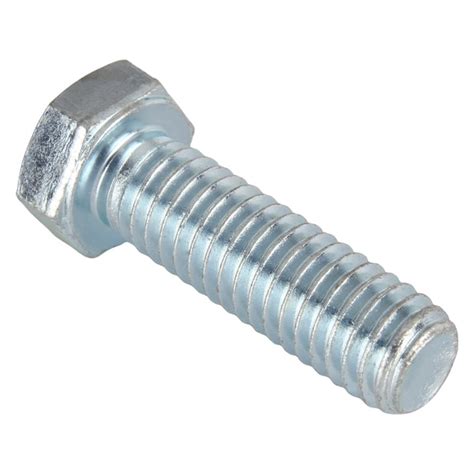 Zoro Select Grade 5 3 8 16 Hex Head Cap Screw Zinc Plated Steel 1 1