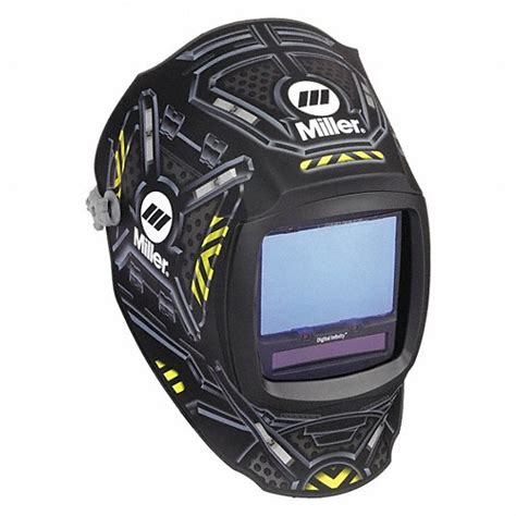 Miller Electric Auto Darkening 4 Arc Sensors Welding Helmet 48vf66