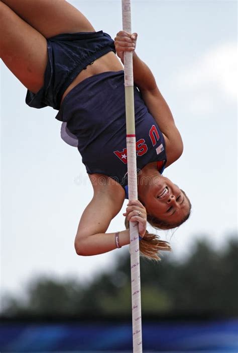 Pole Vault Women Sweden Meijer Editorial Photography - Image of ...