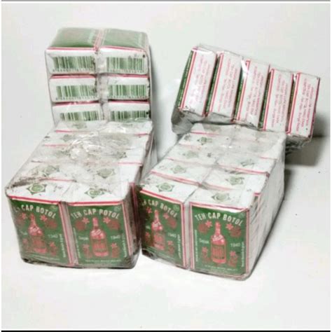 Jual Teh Cap Botol Hijau Tubruk Serbuk Kemasan 8gram Isi 10 Shopee