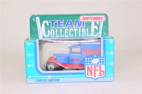 Matchbox Lesney Mb Ford Model A Van Houston Oilers