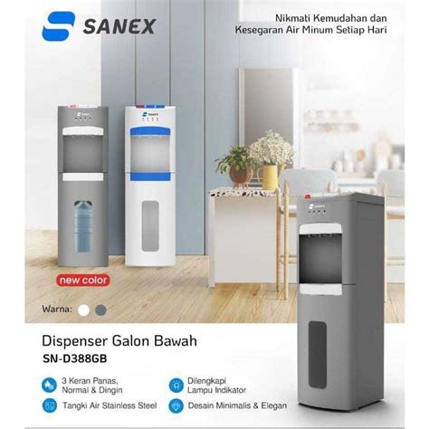 Jual Sanex D Gb Dispenser Galon Bawah Shopee Indonesia