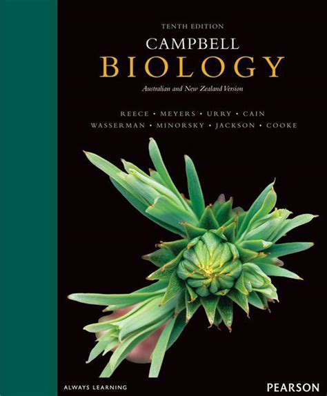 Campbell Biology Australian And New Zealand Edition 10th Edition By