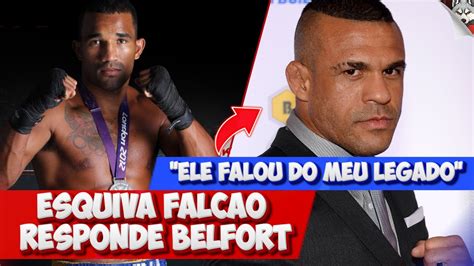 Esquiva Falc O Responde Vitor Belfort Youtube