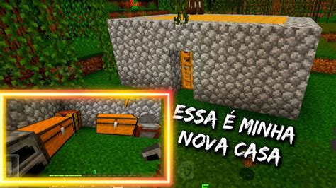 LARGUEI DE MORAR NO MATO CONSTRUI MINHA CASA NOVA YouTube