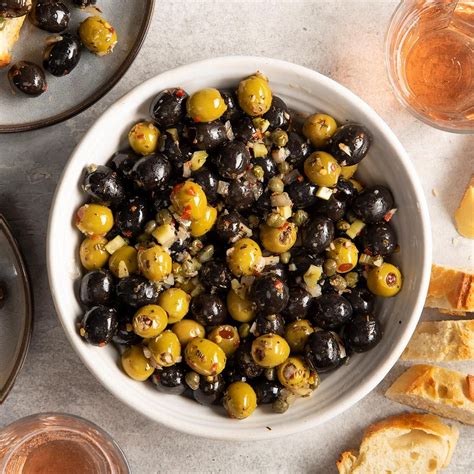 Italian Marinated Olives Recipe How To Make It