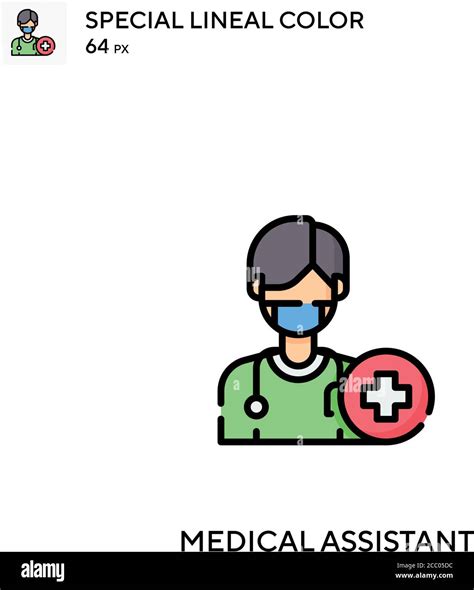 Medical Assistant Special Lineal Color Vector Icon Medical Assistant Icons For Your Business