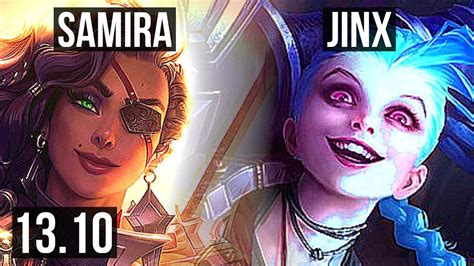 SAMIRA Maokai Vs JINX Milio ADC 70 Winrate 8 2 5 Dominating