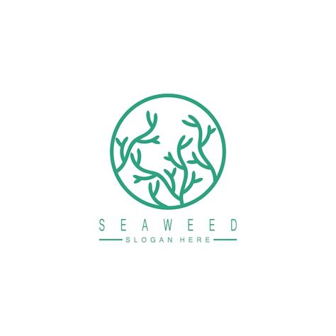 Premium Vector Seaweed Vector Illustration Template