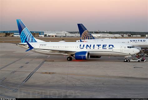 N27267 Boeing 737 8 MAX United Airlines Luis Bastardo JetPhotos