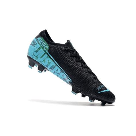 Botas De F Tbol Nike Mercurial Vapor Xiii Elite Fg Negro Azul