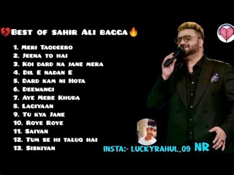 Best Of Sahir Ali Bagga All Sad Songs Jukebox Hindi Sad Songs