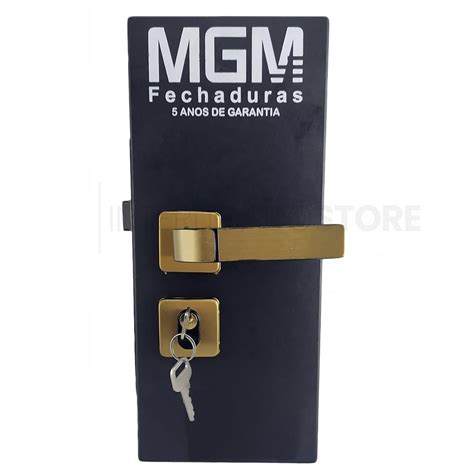 Fechadura Para Porta Quarto Sala Externa Modena Bronze Mgm Shopee Brasil