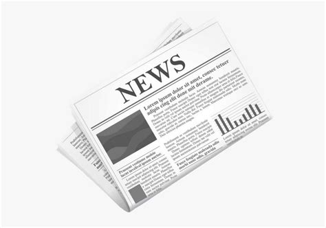 Newspaper Png Transparent Picture - Newspaper Png, Png Download - kindpng 
