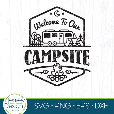 Camping Bucket SVG