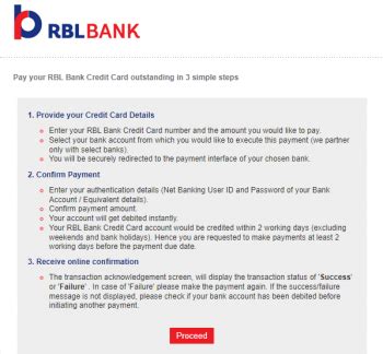 RBL Credit Card Payment How To Pay Bill Online And Offline 27 June 2021