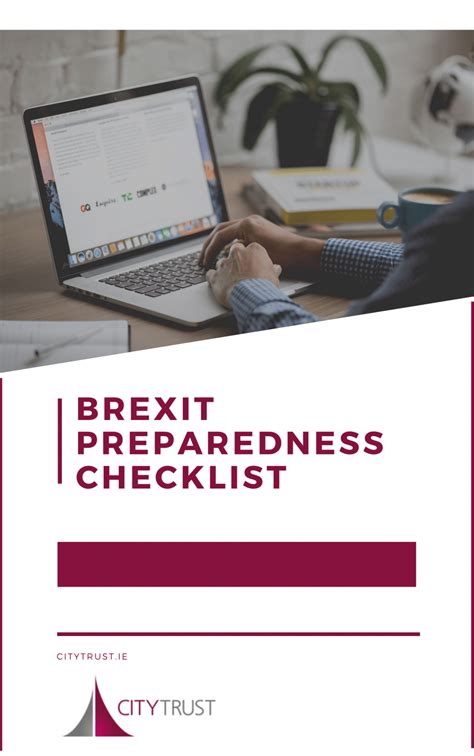 Brexit Preparedness Checklist Citypaper Brexit Brexit Checklist