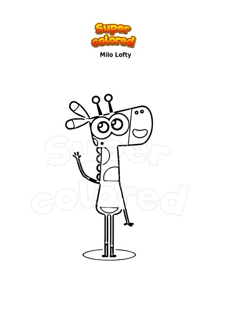 Coloring page Milo Lofty - Supercolored.com