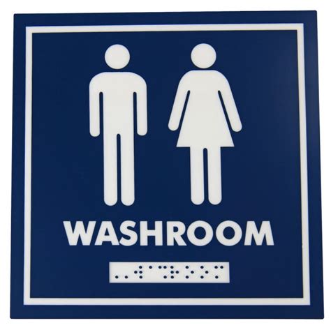 Advantage Maintenance Products :: Gender Neutral Washroom Signage with ...